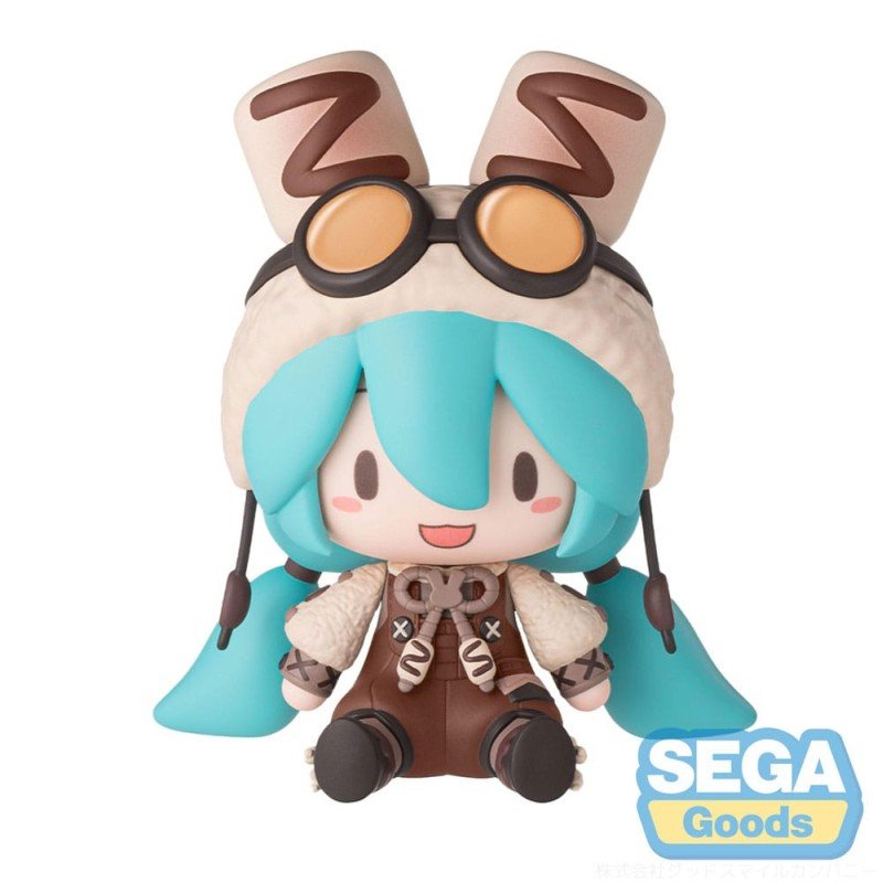 Character Vocal Series 01: Hatsune Miku figurine Fuwa Petit Chibi Hatsune Miku Marshmallow Hot Cocoa 10 cm | 4582733445755