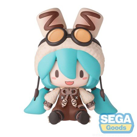 Character Vocal Series 01: Hatsune Miku figurine Fuwa Petit Chibi Hatsune Miku Marshmallow Hot Cocoa 10 cm | 4582733445755