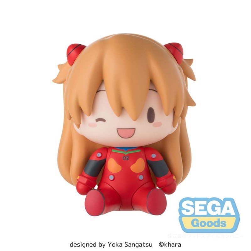Evangelion: New Theatrical Edition figurine Fuwa Petit Chibi Asuka Plug Suit 8 cm | 4582733445816