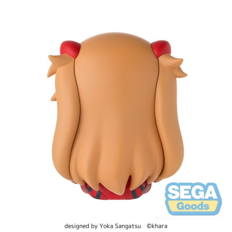 Evangelion: New Theatrical Edition Fuwa Petit Chibi Figure Asuka Plug Suit 8 cm 