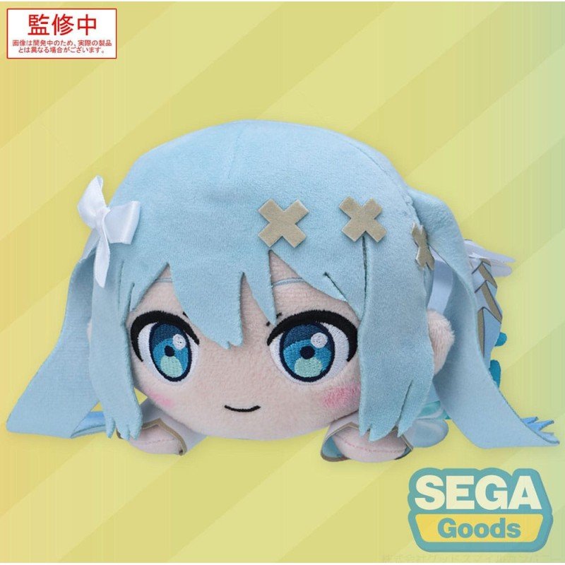 COLORFUL STAGE! The Movie: A Miku Who Can't Sing Nesoberi Lay-Down Plush Figure Hatsune Miku Unshuttered Sekai 16 cm | 4582733446714