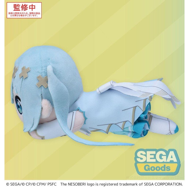 COLORFUL STAGE! The Movie: A Miku Who Can't Sing Nesoberi Lay-Down Plush Figure Hatsune Miku Unshuttered Sekai 16 cm | 4582733446714