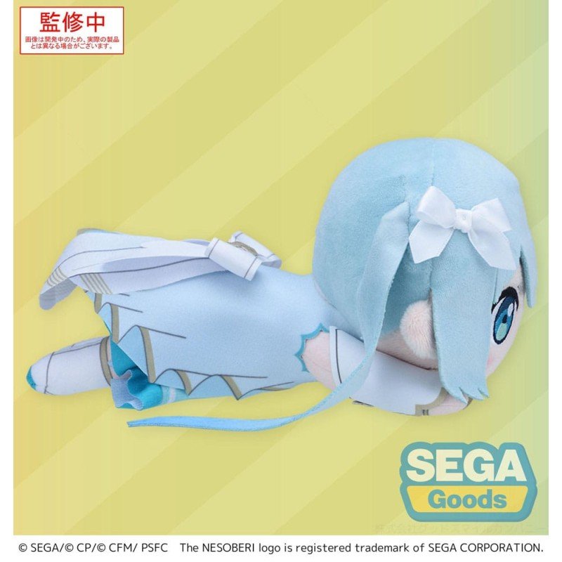 COLORFUL STAGE! The Movie: A Miku Who Can't Sing Nesoberi Lay-Down Plush Figure Hatsune Miku Unshuttered Sekai 16 cm | 4582733446714