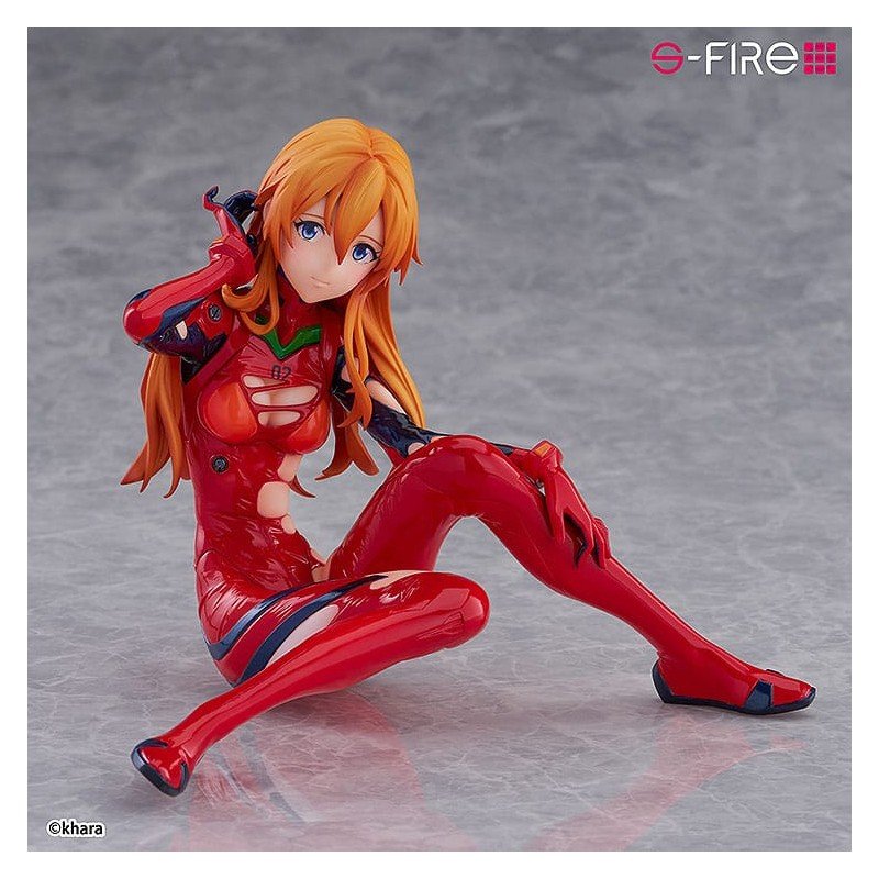 Rebuild of Evangelion statuette S-Fire PVC 1/7 Asuka Langley 12 cm