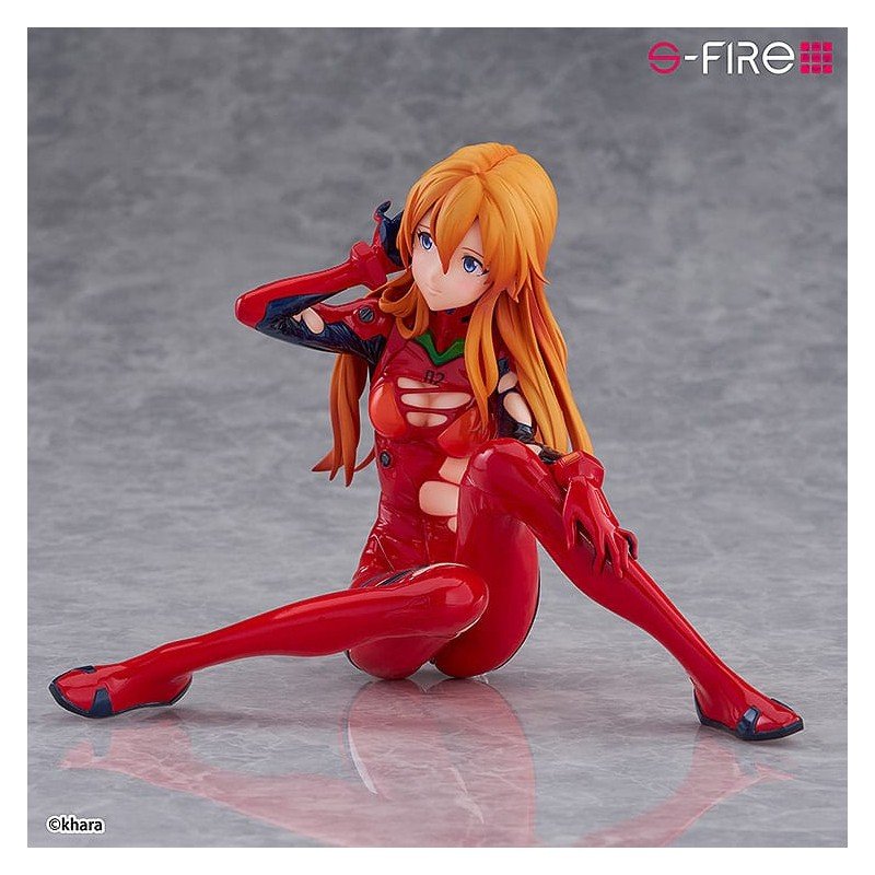 Rebuild of Evangelion statuette S-Fire PVC 1/7 Asuka Langley 12 cm