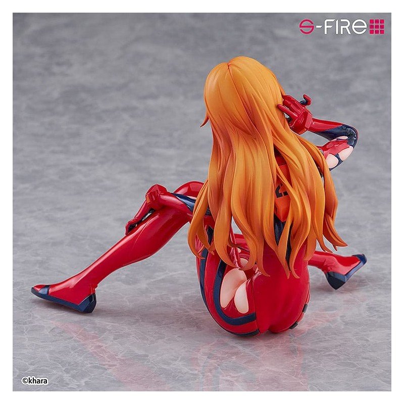Rebuild of Evangelion statuette S-Fire PVC 1/7 Asuka Langley 12 cm