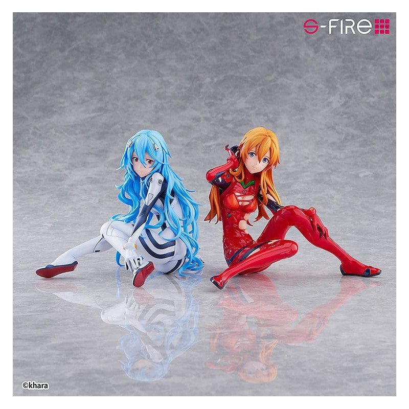 Rebuild of Evangelion statuette S-Fire PVC 1/7 Asuka Langley 12 cm