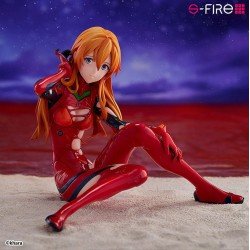 Rebuild of Evangelion statuette S-Fire PVC 1/7 Asuka Langley 12 cm