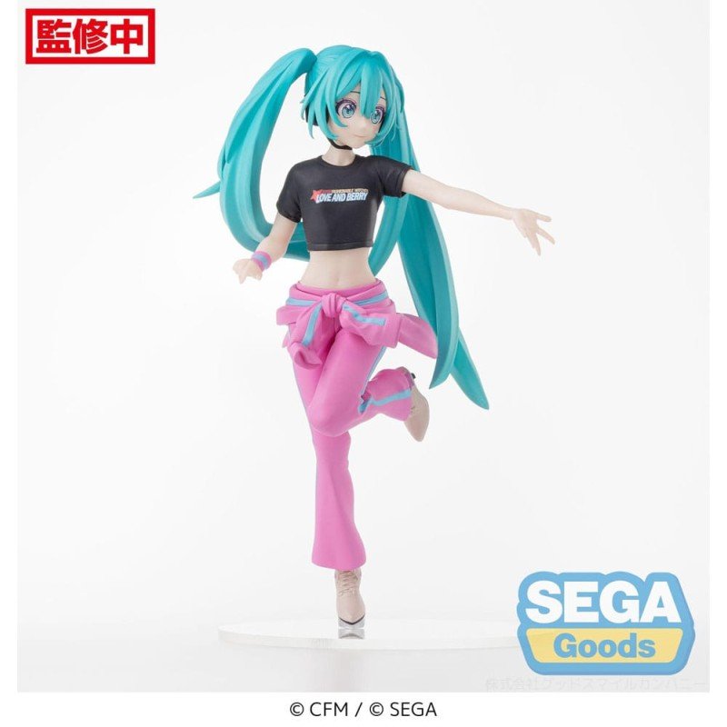 Hatsune Miku x Love and Berry Dress Up and Dance! Desktop x Decorate Collections PVC Statue Hatsune Miku Berry Costume Ver. 1... | 4582733447537