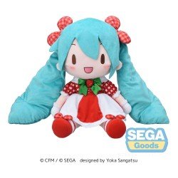 Character Vocal Series 01: Hatsune Miku peluche Fuwa Petit Hatsune Miku x Love and Berry Dress Up and Dance! Lovely Strawberr...