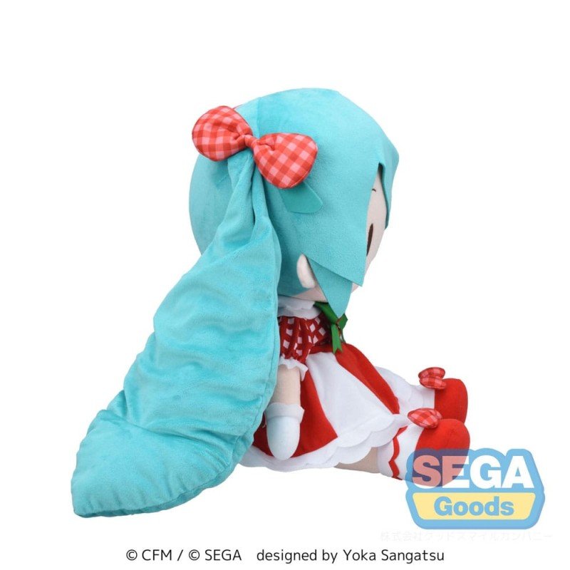Character Vocal Series 01: Hatsune Miku peluche Fuwa Petit Hatsune Miku x Love and Berry Dress Up and Dance! Lovely Strawberr... | 4582733447742