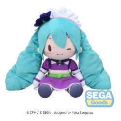 Character Vocal Series 01: Hatsune Miku peluche Fuwa Petit Hatsune Miku x Love and Berry Dress Up and Dance! Sparkly Purple 4...