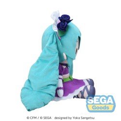 Character Vocal Series 01: Hatsune Miku peluche Fuwa Petit Hatsune Miku x Love and Berry Dress Up and Dance! Sparkly Purple 4... | 4582733447759