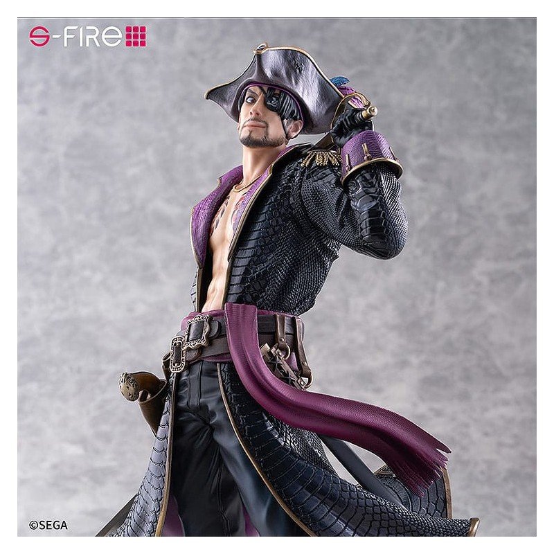 Like a Dragon: Pirate Yakuza in Hawaii S-Fire PVC Statue 1/7 Captain Majima (Goro Majima) 26 cm | 4582733447780