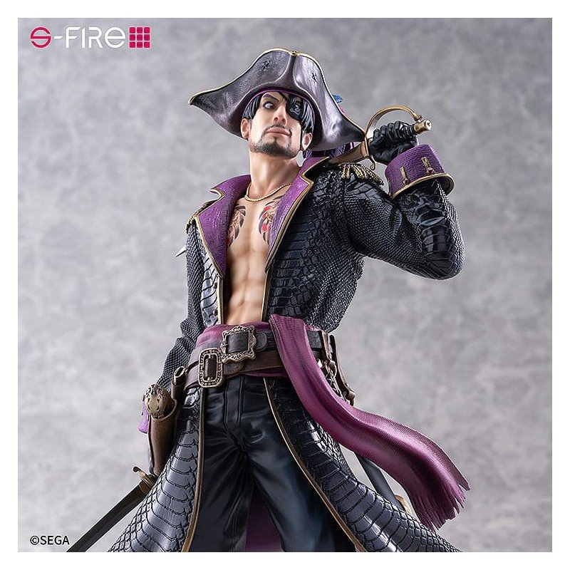 Like a Dragon: Pirate Yakuza in Hawaii S-Fire PVC Statue 1/7 Captain Majima (Goro Majima) 26 cm | 4582733447780