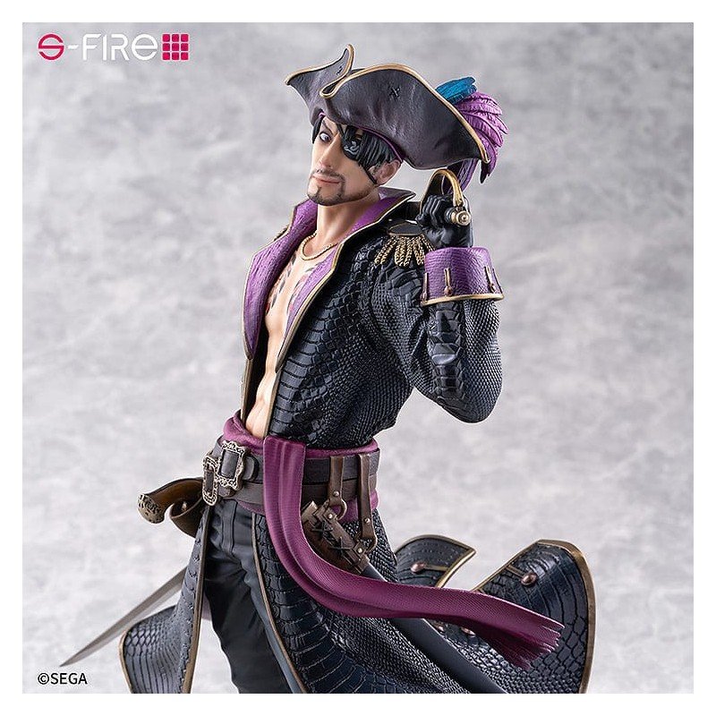 Like a Dragon: Pirate Yakuza in Hawaii S-Fire PVC Statue 1/7 Captain Majima (Goro Majima) 26 cm | 4582733447780