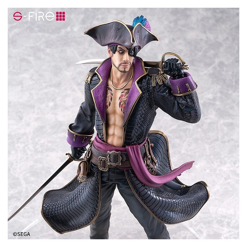 Like a Dragon: Pirate Yakuza in Hawaii S-Fire PVC Statue 1/7 Captain Majima (Goro Majima) 26 cm | 4582733447780