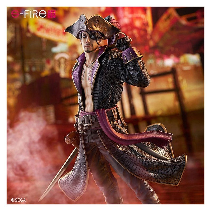 Like a Dragon: Pirate Yakuza in Hawaii S-Fire PVC Statue 1/7 Captain Majima (Goro Majima) 26 cm | 4582733447780