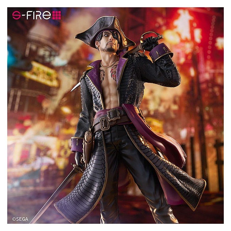 Like a Dragon: Pirate Yakuza in Hawaii S-Fire PVC Statue 1/7 Captain Majima (Goro Majima) 26 cm | 4582733447780