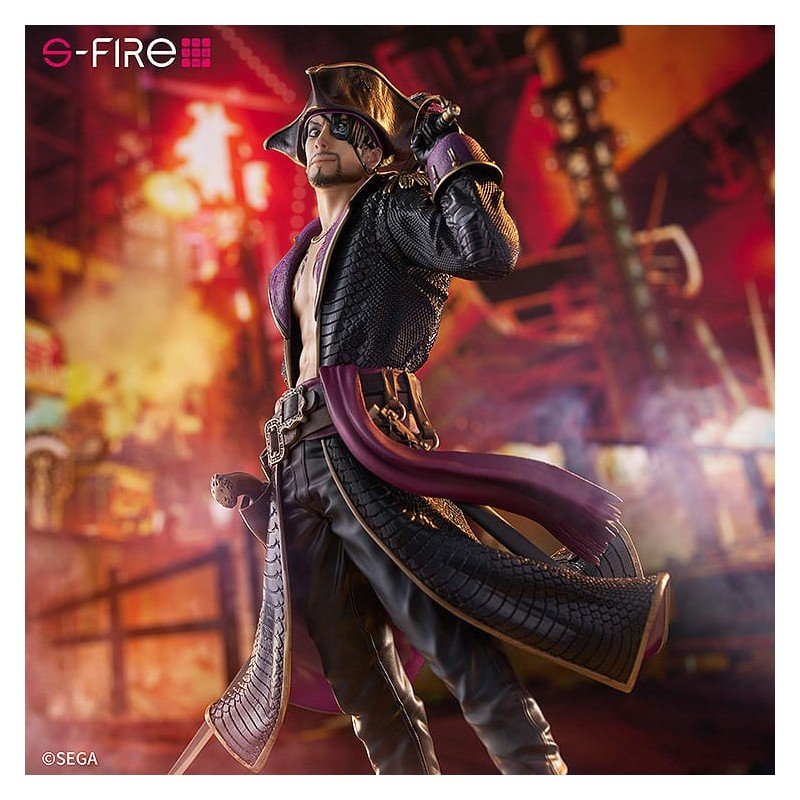 Like a Dragon: Pirate Yakuza in Hawaii S-Fire PVC Statue 1/7 Captain Majima (Goro Majima) 26 cm | 4582733447780