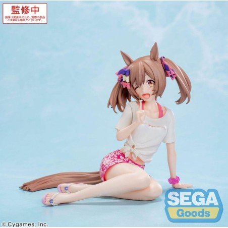 Uma Musume Pretty Derby Yumemirize PVC Statue Smart Falcon Gaze on Me! 14 cm | 4582733450612