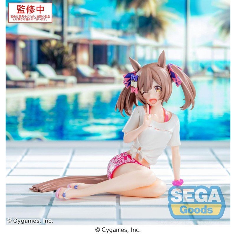 Uma Musume Pretty Derby Yumemirize PVC Statue Smart Falcon Gaze on Me! 14 cm | 4582733450612