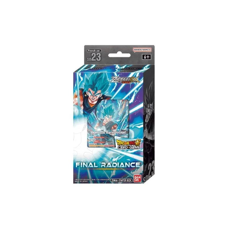 Dragon Ball Super Card Game - Zenkai Series - Starter Deck 23 Final Radiance FR | 4570118001757