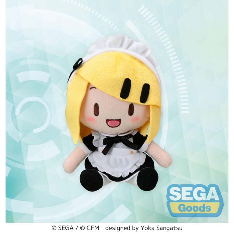 Hatsune Miku: Project DIVA Arcade Future Tone Fuwa Petit Plush Figure Kagamine Rin Maid Ver. (EX) 16 cm | 4582733454047