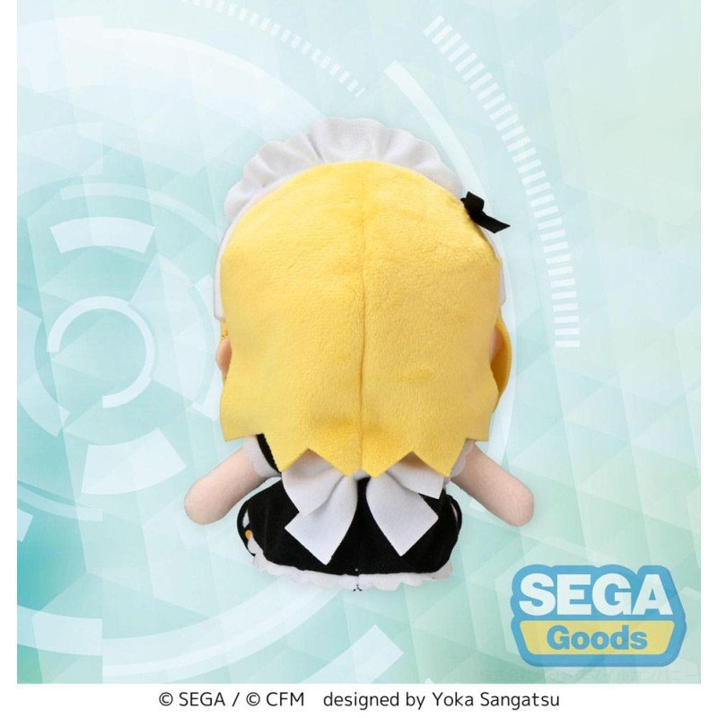 Hatsune Miku: Project DIVA Arcade Future Tone Fuwa Petit Plush Figure Kagamine Rin Maid Ver. (EX) 16 cm | 4582733454047