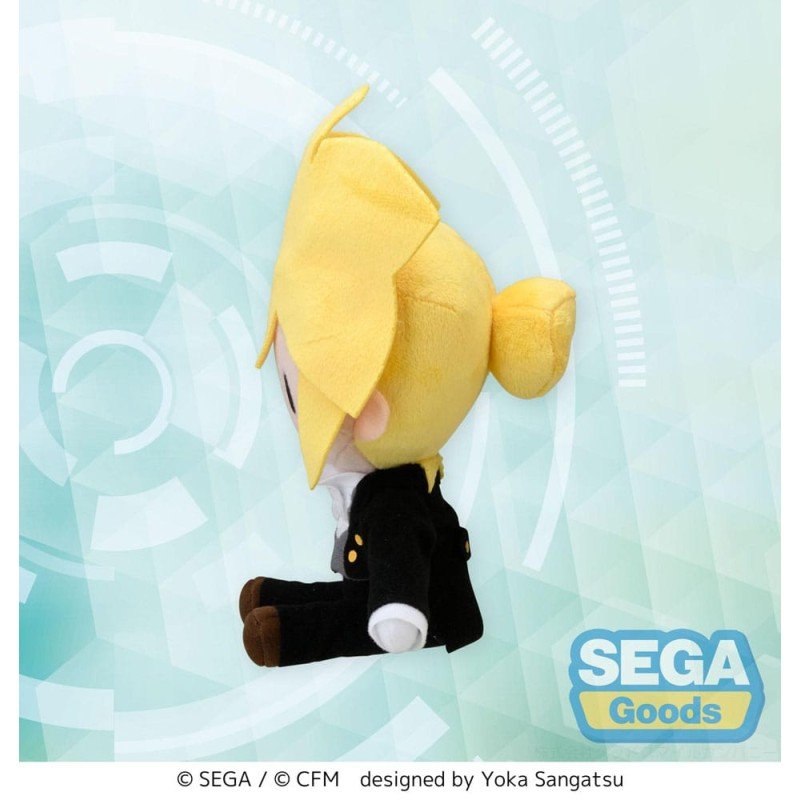 Hatsune Miku: Project DIVA Arcade Future Tone peluche Fuwa Petit Kagamine Len Butler Ver. (EX) 16 cm | 4582733454054