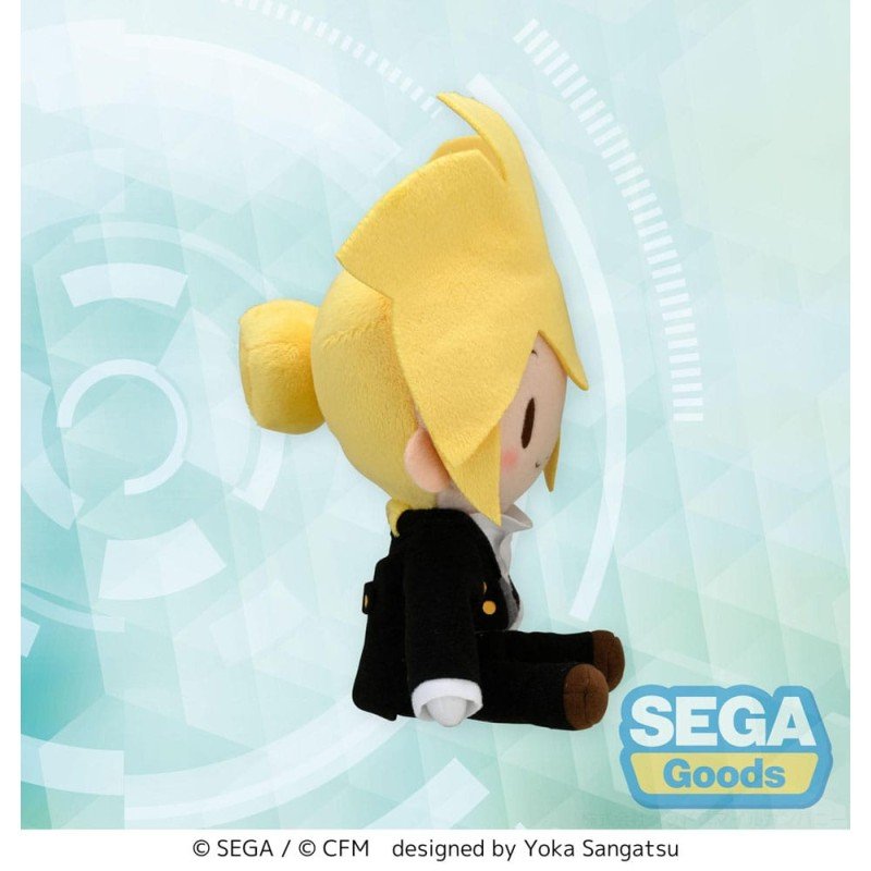 Hatsune Miku: Project DIVA Arcade Future Tone Fuwa Petit Plush Figure Kagamine Len Butler Ver. (EX) 16 cm | 4582733454054