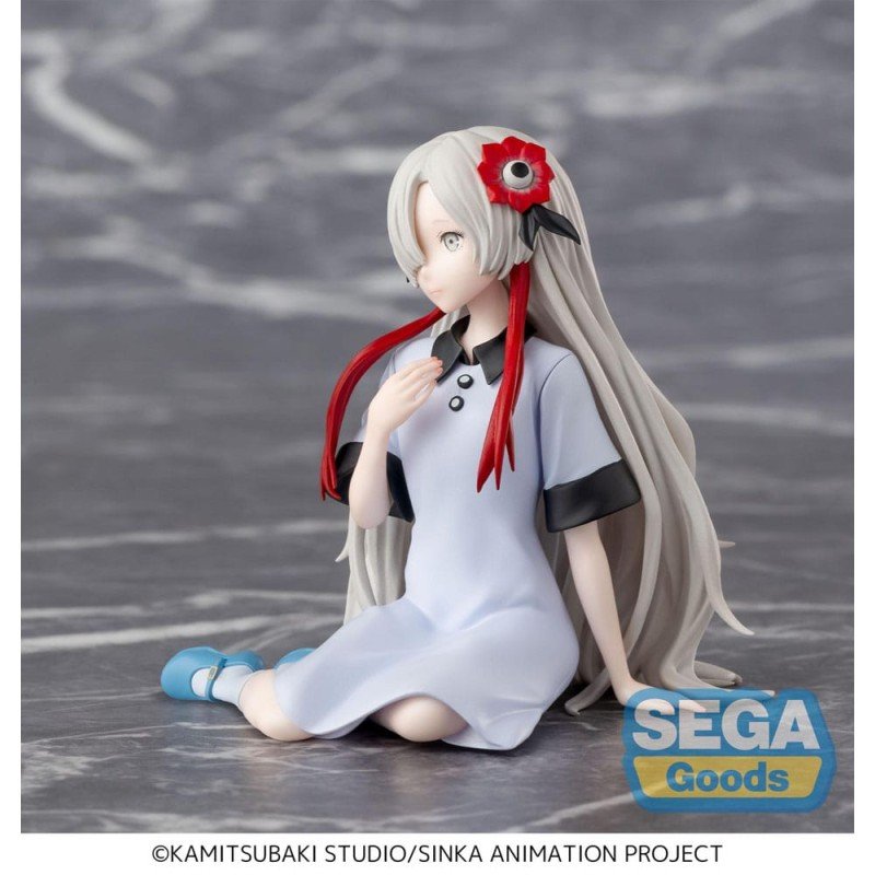 Kamitsubaki City under Construction PM Perching PVC Statue Sekai Yorukawa 9 cm | 4582733454375