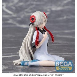 Kamitsubaki City under Construction PM Perching PVC Statue Sekai Yorukawa 9 cm | 4582733454375