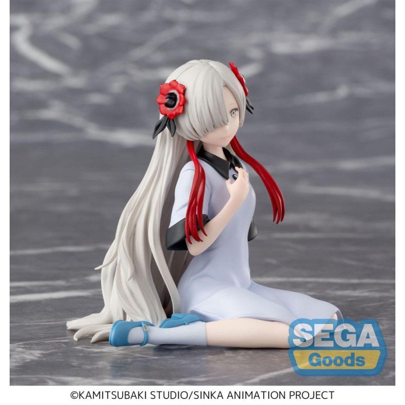 Kamitsubaki City under Construction PM Perching PVC Statue Sekai Yorukawa 9 cm | 4582733454375