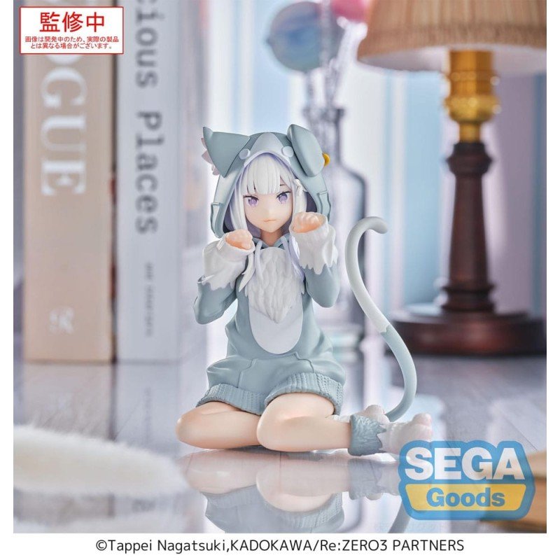 Re:Zero Starting Life in Another World Yumemirize PVC Statue Emilia Mofumofu Pack 11 cm | 4582733454412