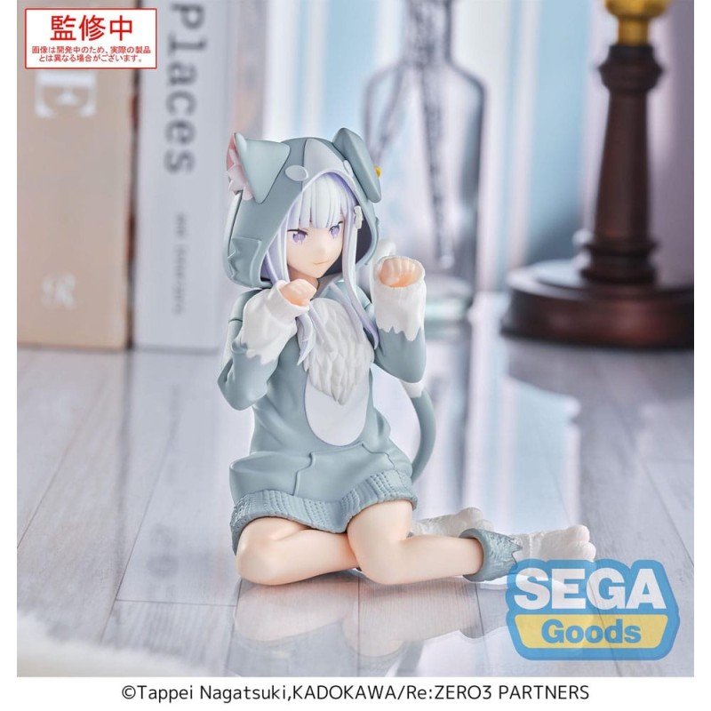 Re:Zero Starting Life in Another World Yumemirize PVC Statue Emilia Mofumofu Pack 11 cm | 4582733454412