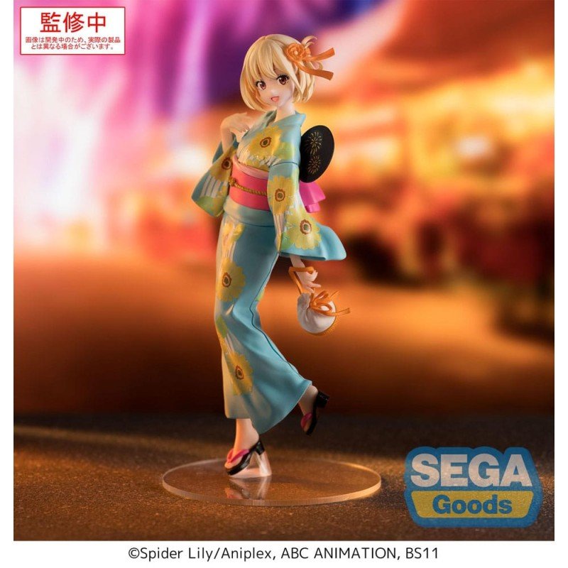Lycoris Recoil Luminasta PVC Statue Chisato Nishikigi Festival in Yukata 19 cm | 4582733455877