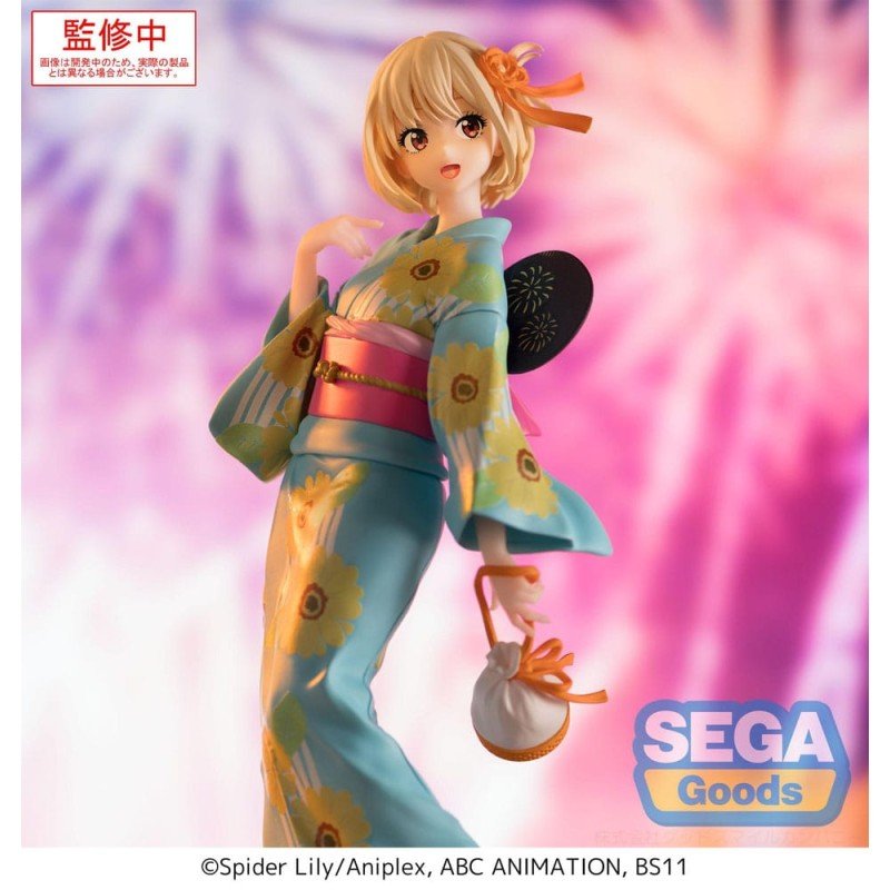 Lycoris Recoil Luminasta PVC Statue Chisato Nishikigi Festival in Yukata 19 cm | 4582733455877