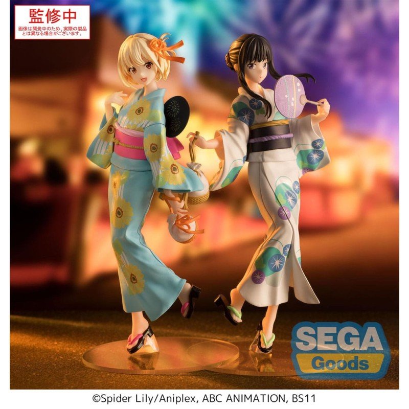 Lycoris Recoil Luminasta PVC Statue Chisato Nishikigi Festival in Yukata 19 cm | 4582733455877