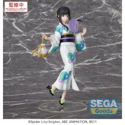 Lycoris Recoil Luminasta PVC Statue Takina Inoue Festival in Yukata 19 cm 