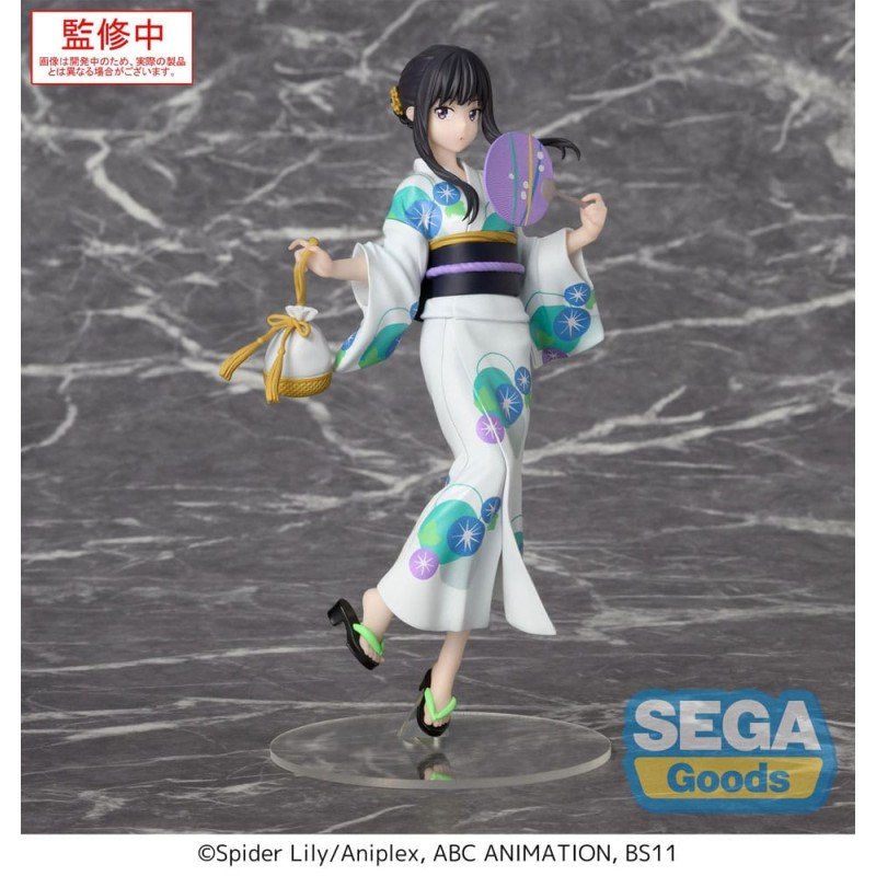 Lycoris Recoil Luminasta PVC Statue Takina Inoue Festival in Yukata 19 cm | 4582733455884
