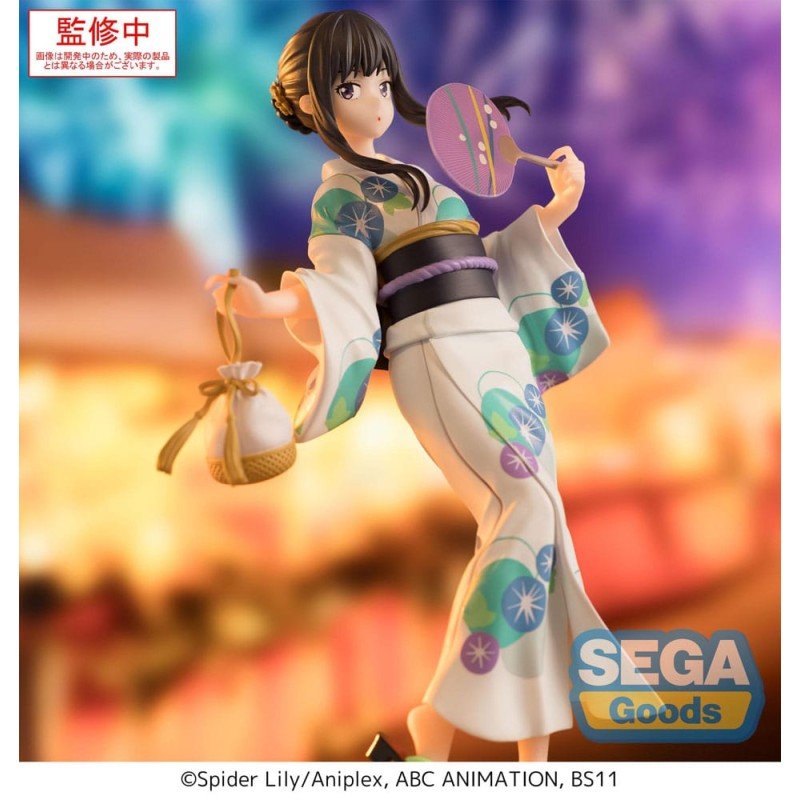 Lycoris Recoil Luminasta PVC Statue Takina Inoue Festival in Yukata 19 cm | 4582733455884