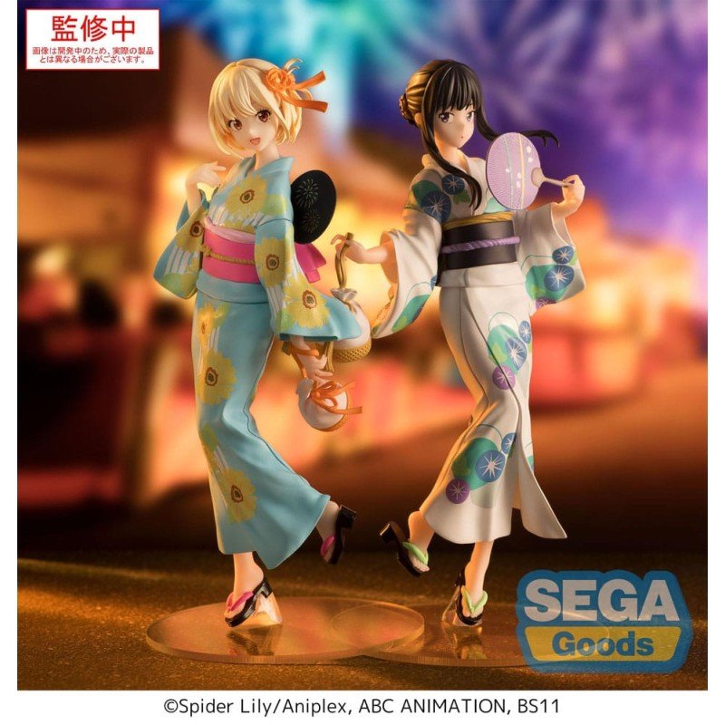 Lycoris Recoil Luminasta PVC Statue Takina Inoue Festival in Yukata 19 cm | 4582733455884
