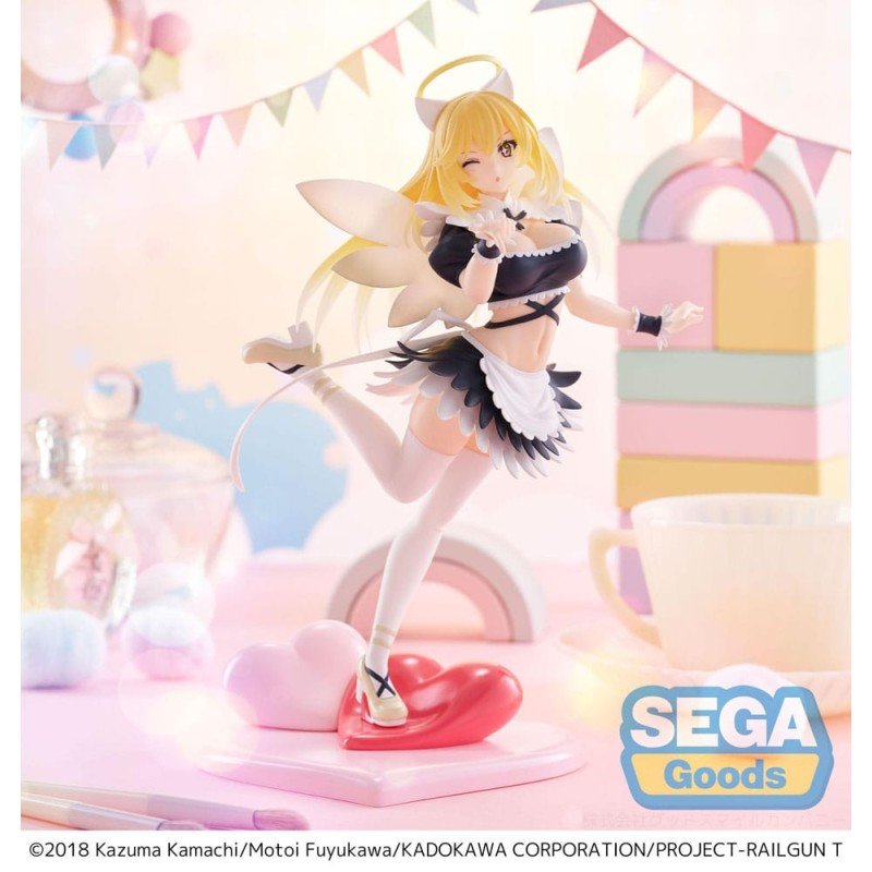 A Certain Scientific Railgun T Luminasta PVC Statue Misaki Shokuhou Fallen Angel Maid 20 cm | 4582733456874