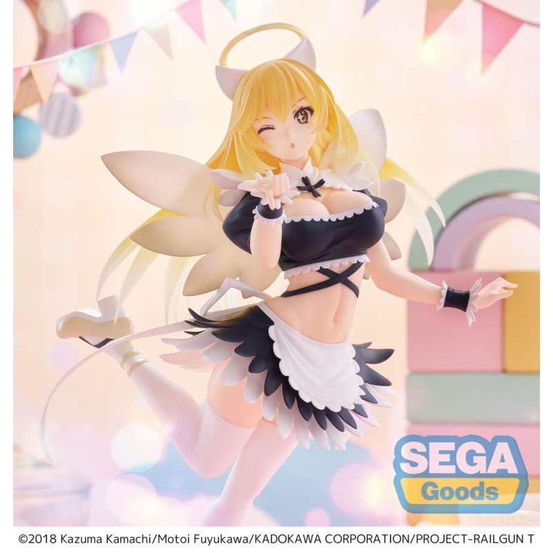 A Certain Scientific Railgun T Luminasta PVC Statue Misaki Shokuhou Fallen Angel Maid 20 cm | 4582733456874