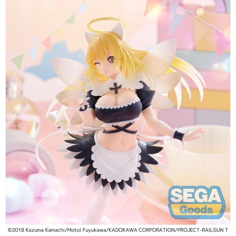 A Certain Scientific Railgun T Luminasta PVC Statue Misaki Shokuhou Fallen Angel Maid 20 cm | 4582733456874