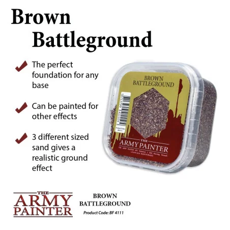 The Army Painter - Terrain Accessory - Brown Battleground | 5713799411104