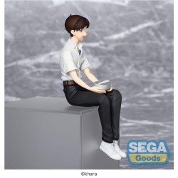 Rebuild of Evangelion PM Perching PVC Statue Shinji Ikari Evangelion New Theatrical Edition 14 cm | 4582733457246