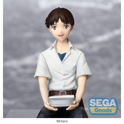 Rebuild of Evangelion PM Perching PVC Statue Shinji Ikari Evangelion New Theatrical Edition 14 cm | 4582733457246