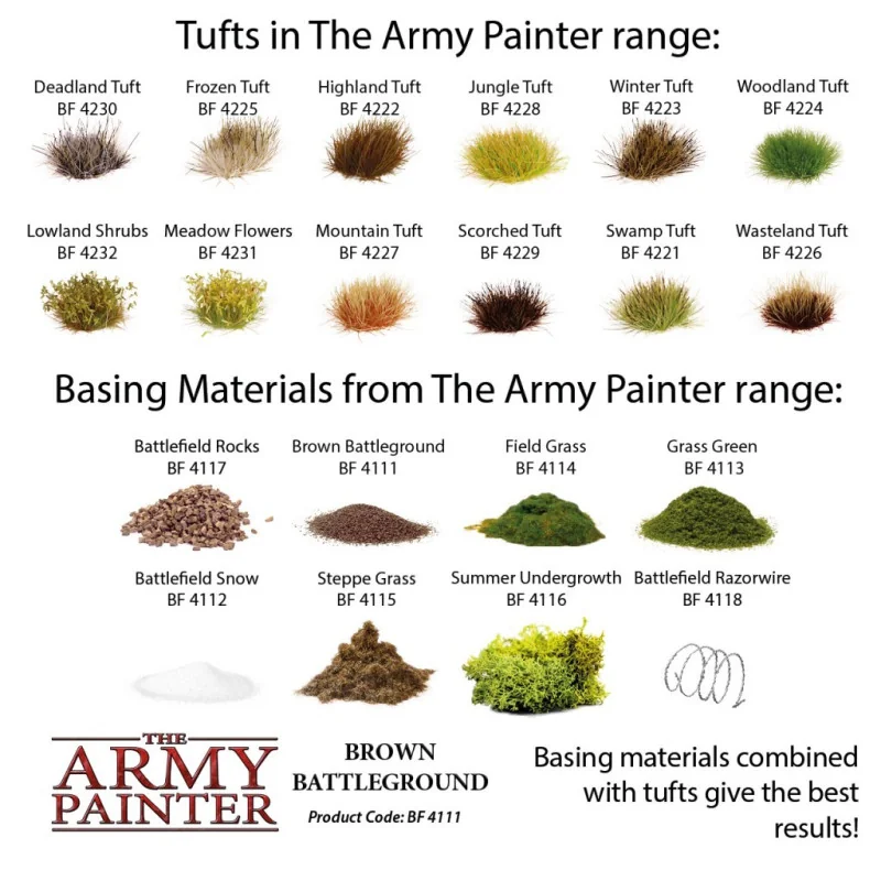 The Army Painter - Terrain Accessory - Brown Battleground | 5713799411104